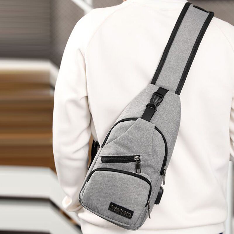 bolso gris